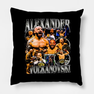 Alexander Volkanovski Vintage Bootleg Pillow