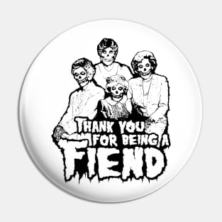 Golden Girls Halloween Party Pin