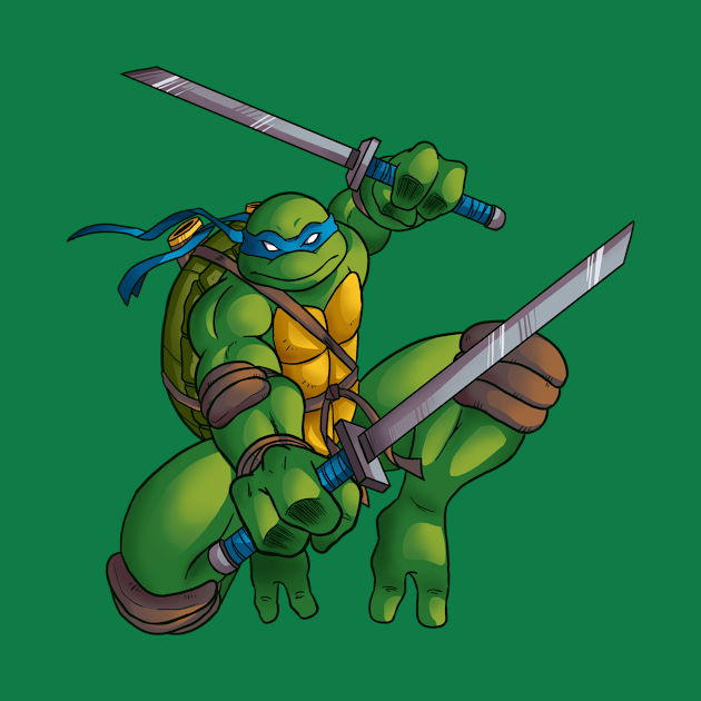 Leonardo from TMNT 2003 - Ninja Turtles - Phone Case | TeePublic