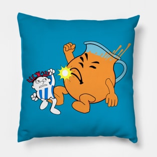 Fruit Drink Fighter - Orange Pillow