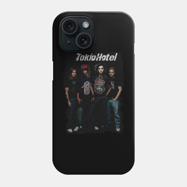 Cracked Vintage Tom Kaulitz Phone Case by NinjAnimals HQ