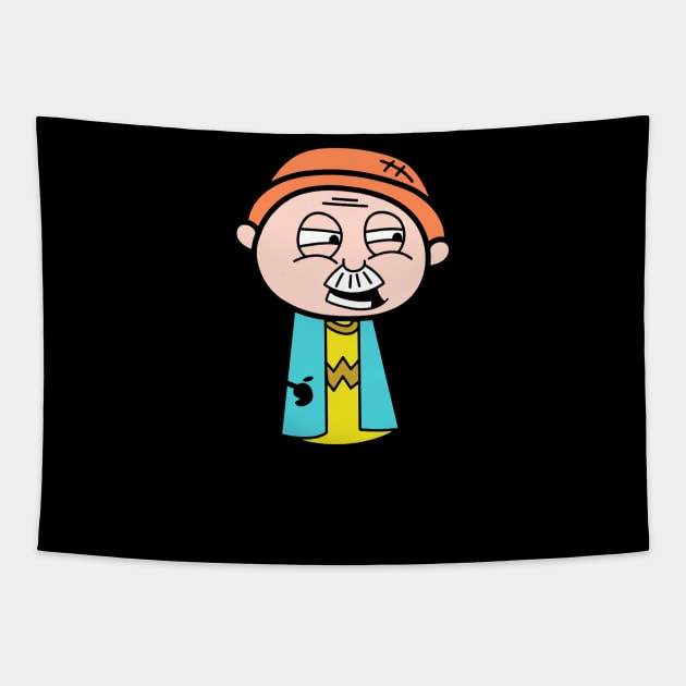 Angry Grandpa ver4 Tapestry by channan