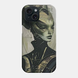 Fashion Alien Head Phone Case