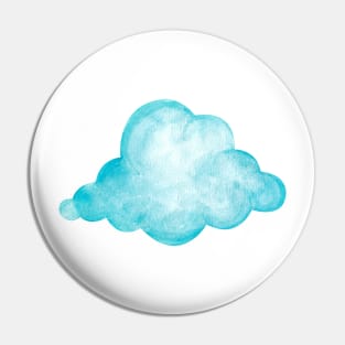 Blue cloud Pin