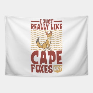 I just really love Cape Foxes - Cape Fox Tapestry