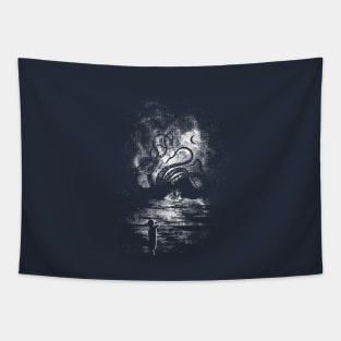 Kraken Carnage Tapestry