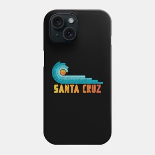 Surfing Santa Cruz Retro Vintage Phone Case