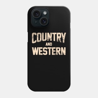Country And Western, Country Music Concert Festival Phone Case