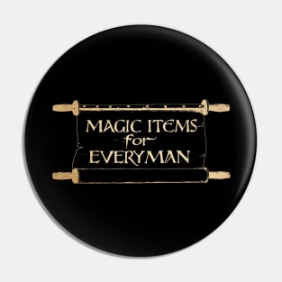 Magic Items Pin