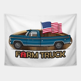 farm truck Tapestry