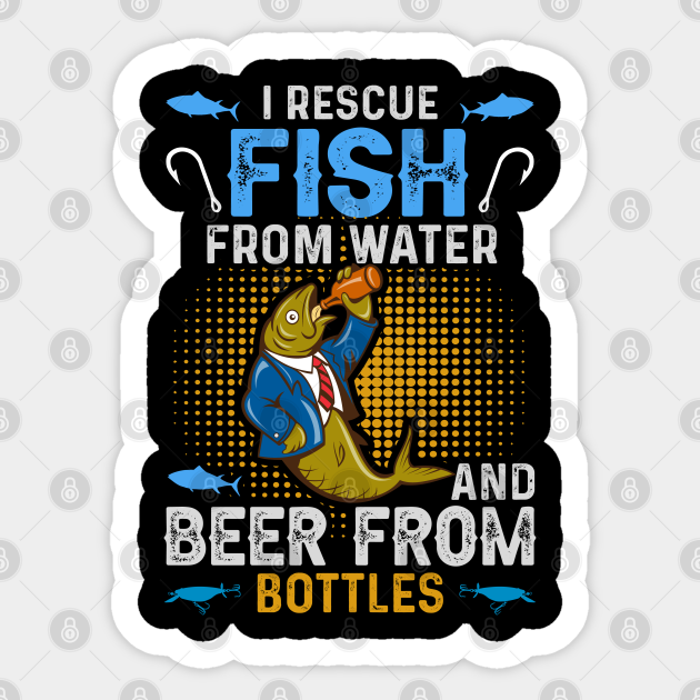beer fishing shirt