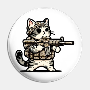 Tactical Cat Pin