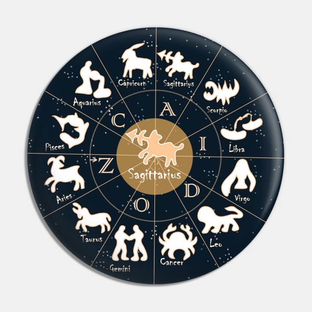 Sagittarius, Zodiac, Astrology, Horoscope, Stars, Sun-and-moon. Birthday, Valentines-day, Holidays, Pin by PrintedDreams