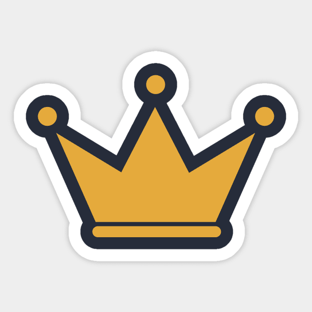 crown' Sticker