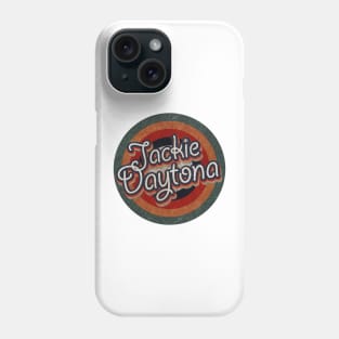 Retro Color Typography Faded Style Jackie Daytona Phone Case