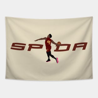 Donovan Mitchell - Spida Mitchell Cavs Tapestry