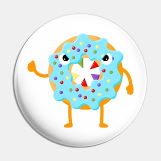 Monster Donut. Pin