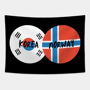 Korean Norwegian - Korea, Norway Tapestry