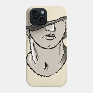 Squiggly statue Phone Case