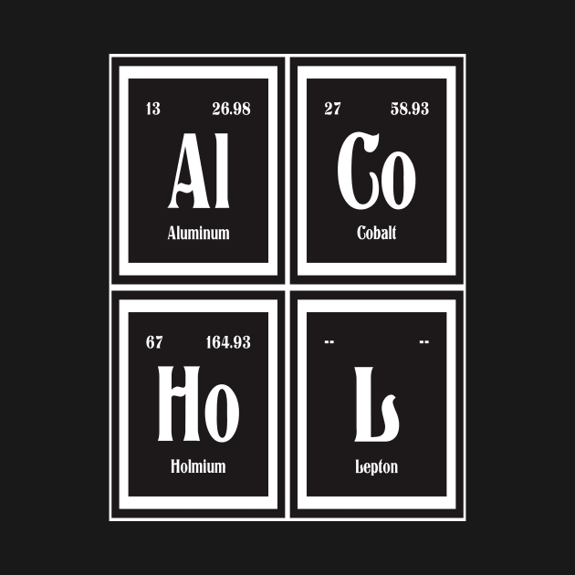 Alcohol Periodic Table by Maozva-DSGN