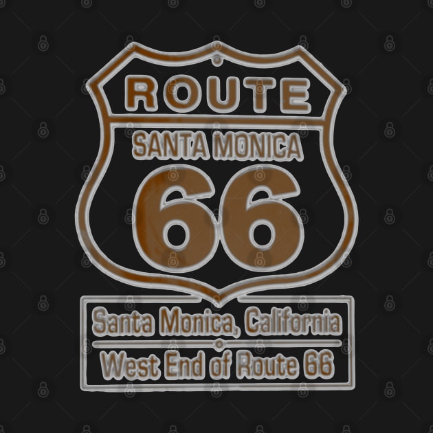 Route 66 Sants Monica by KZK101