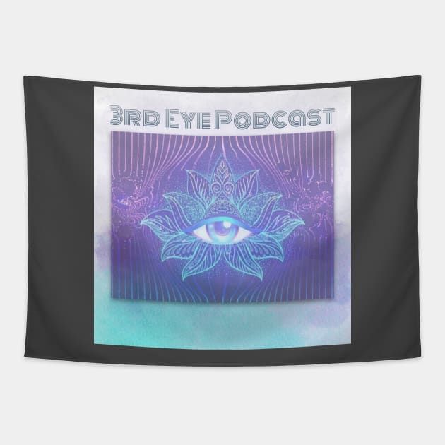 Gradient Eye Tapestry by 3rdEyePodcast