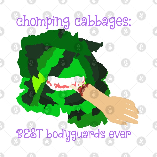 Chomping Cabbages BEST bodyguards ever by TanoshiiNeko