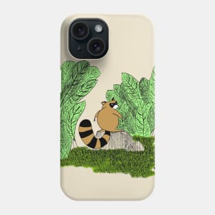 raccoon Phone Case