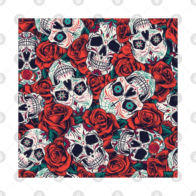 Skull & Roses by machmigo