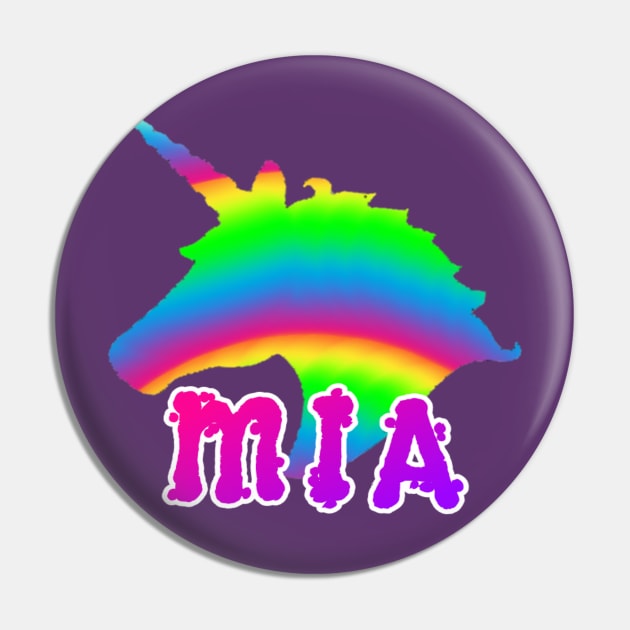 Unicorn Mia Pin by MassacreMasks