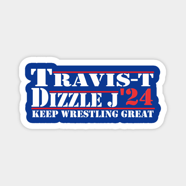 Travis-T & Dizzle J '24 Magnet by FreakNetStudios