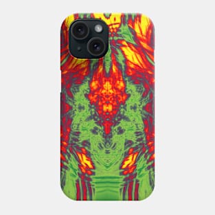 Fire in the forest Phone Case