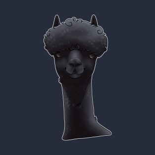 Black Alpaca T-Shirt