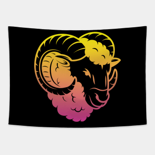 Aries the Ram Tapestry