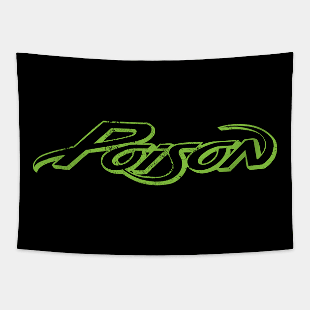 Poison 80s Tapestry by pjsignman