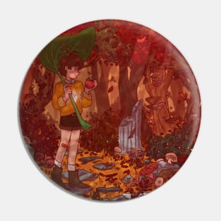 Autumn Forest Walk Pin