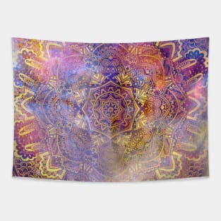 Boho Style geometric Vintage Pattern Tapestry