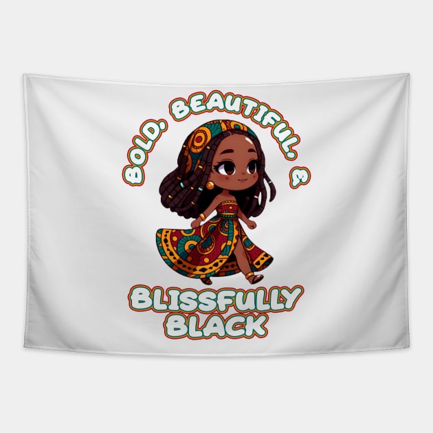 Black and beautiful Tapestry by Pawsitivity Park