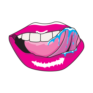 Female Lips and tongue 2 T-Shirt