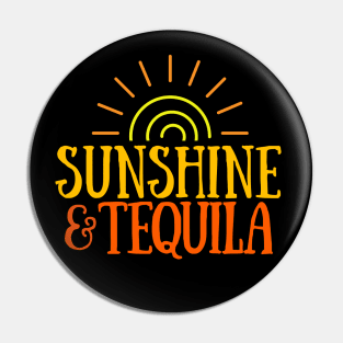 Sunshine & Tequila - Summer Margaritas Pin