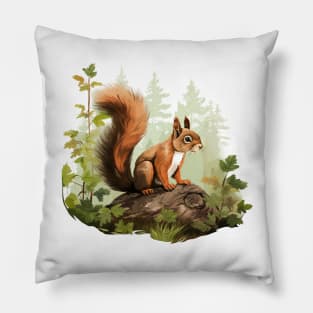 Squirrel Whisperer Pillow