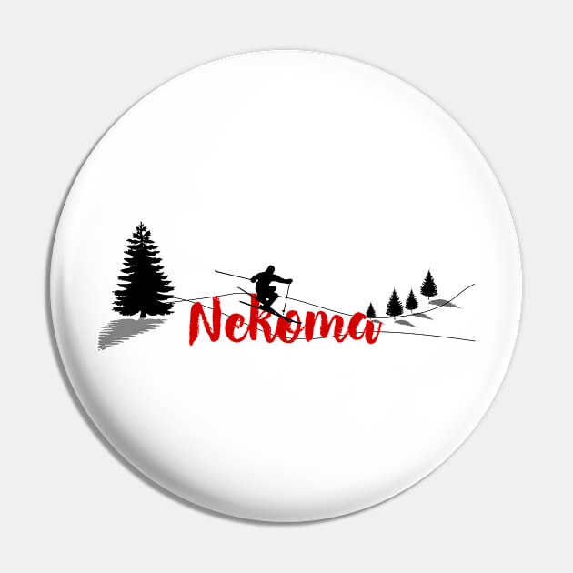Ski fun in Nekoma Pin by ArtDesignDE