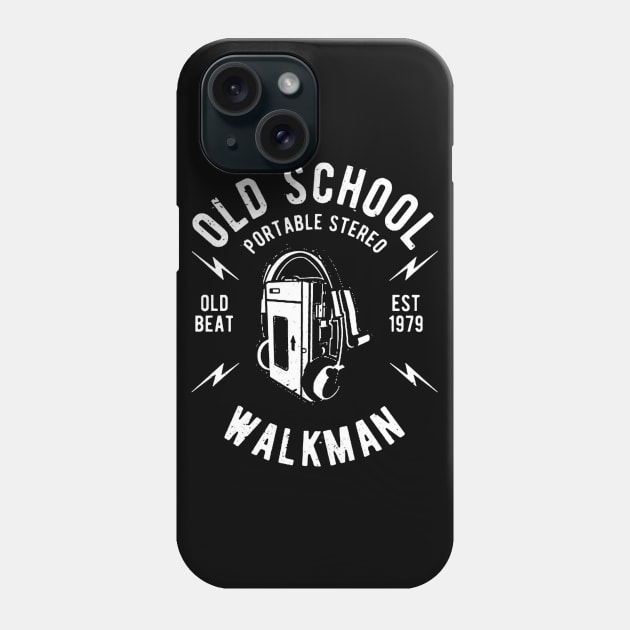 Old School Walk Man Phone Case by JakeRhodes