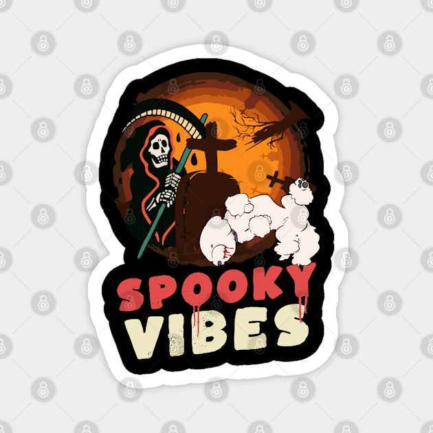 Spooky Vibes Magnet by Cheeky BB