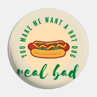 Hot Dog Pin