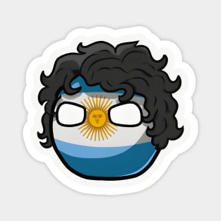 Argentina Polandball Javier Milei Countryball Magnet