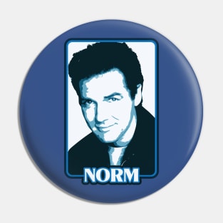 Norm MacDonald /// Retro Stoner Gift Pin