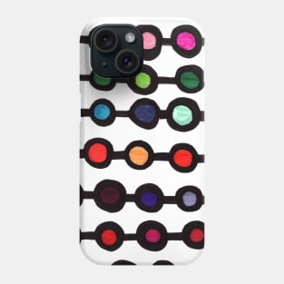 Rainbow Abacus Gone Wild Phone Case