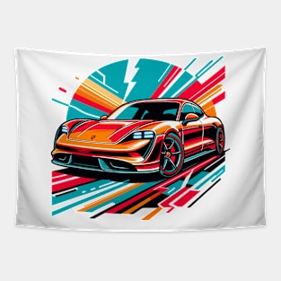 Porsche Taycan Tapestry