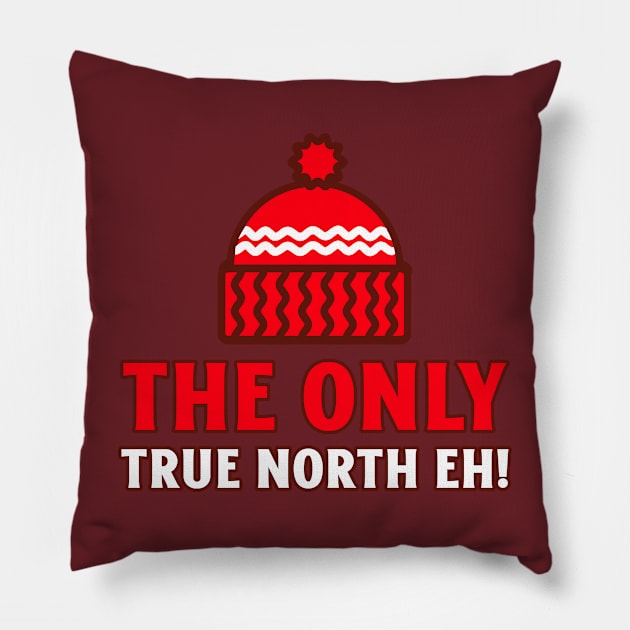 Canada Day Canadian Pride I Love Canada Pillow by Tip Top Tee's